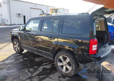 2017 Jeep Patriot High Altitude 4X4 from USA, damaged, VIN 1C4NJRFB7HD193915